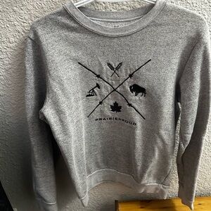 Prairie Proud Unisex Grey Crew Neck